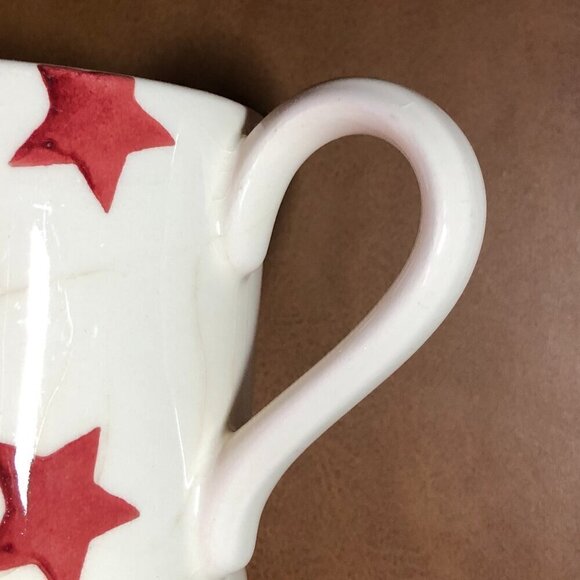 Emma Bridgewater Red Star 1/2 Pint Mug - Picture 6 of 9